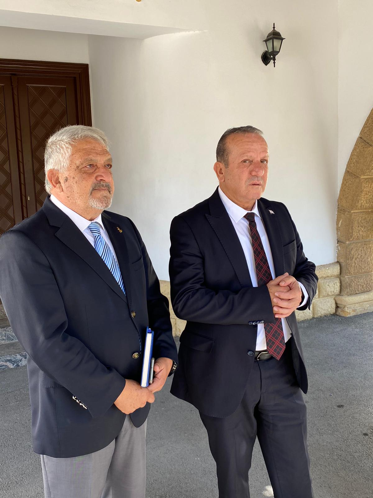 Siyasi parti başkanları toplantı sonrası değerlendirme yaptı