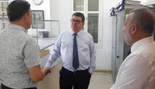 Maliye Bakanı Berova incelemelerde bulundu