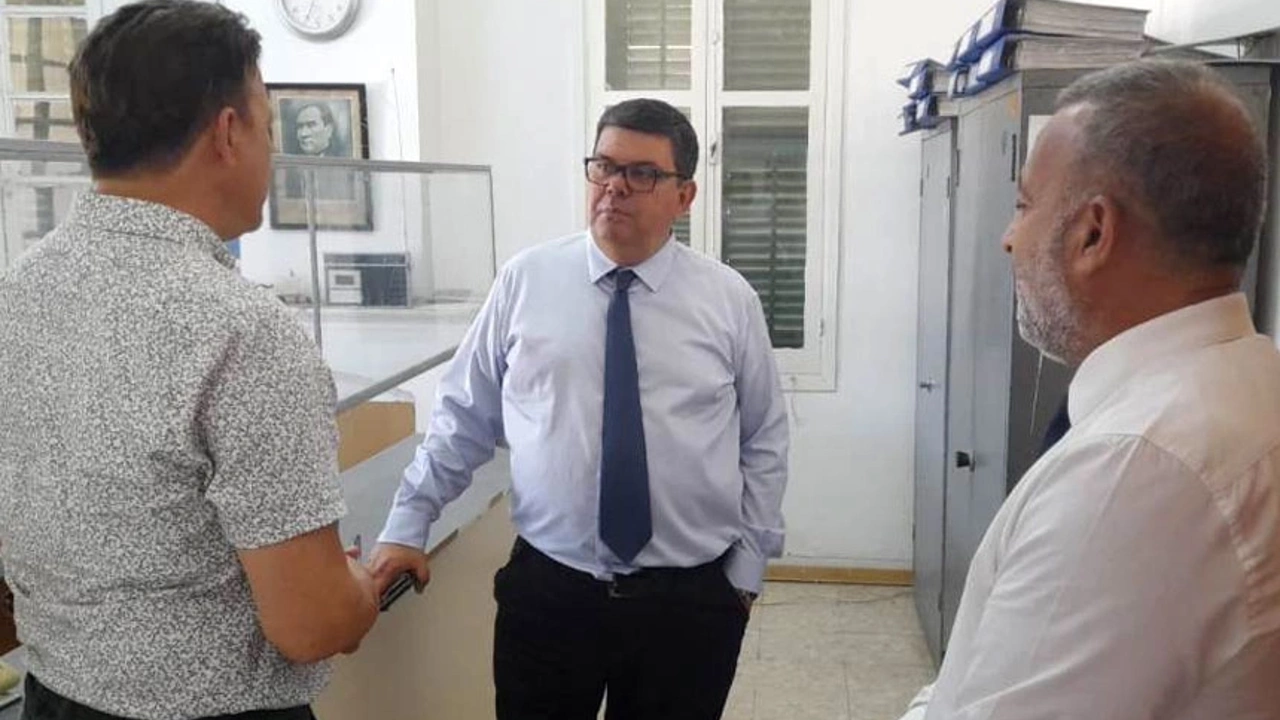 Maliye Bakanı Berova incelemelerde bulundu