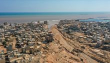 Libya’da selden etkilenen bölgelerde altyapının yüzde 70’i hasar gördü