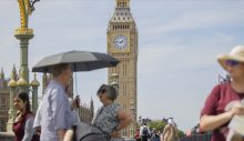 Londra öngörülebilir gelecekte 45 derece sıcaklıkla karşı karşıya kalabilir