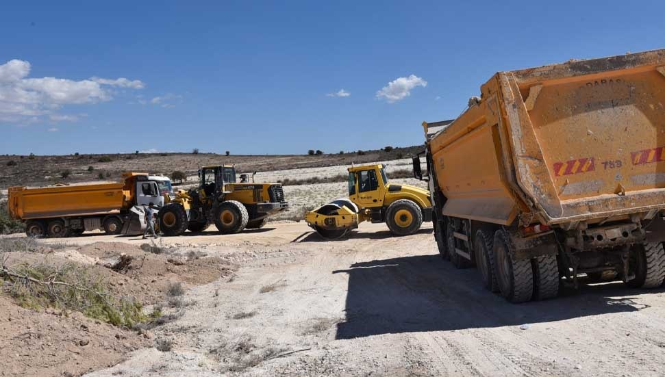 Pile bölgesinde çalışmalar başladı