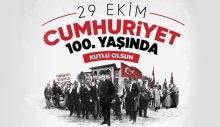 Türkiye Cumhuriyeti’nin 100’üncü yılı kutlu olsun!