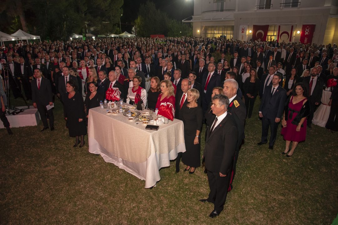 100. yıl için Türkiye’nin Lefkoşa Büyükelçiliği’nde resepsiyon düzenlendi