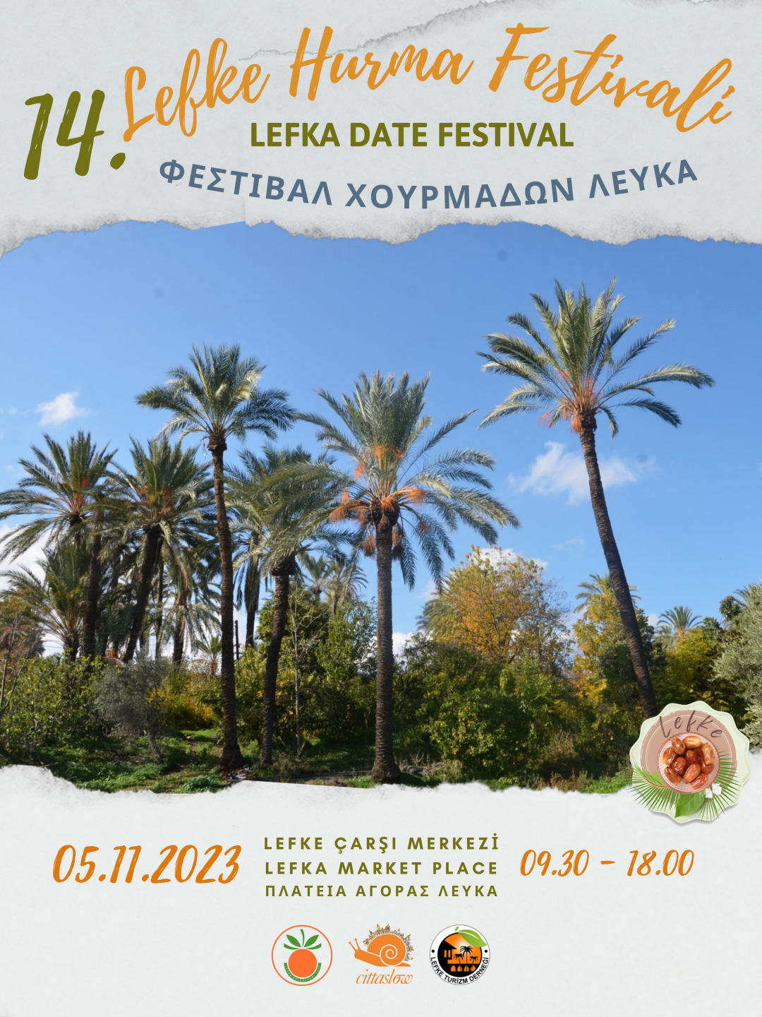 14. Hurma Festivali, 5 Kasım Pazar günü gerçekleştiriliyor