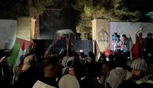 İsrail’in Gazze’deki hastane saldırısı Lefkoşa’da protesto edildi