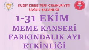 Sağlık Bakanlığı, “Meme Kanseri Farkındalık Ayı” kapsamında etkinlik düzenliyor