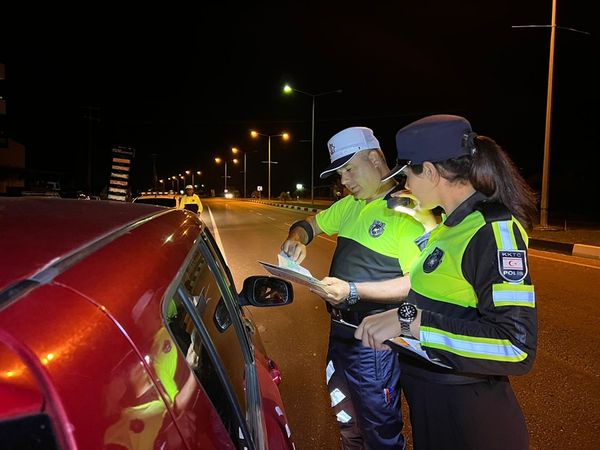 Lefkoşa ve İskele’de bir gecede toplam 861 araç sürücüsü rapor edildi