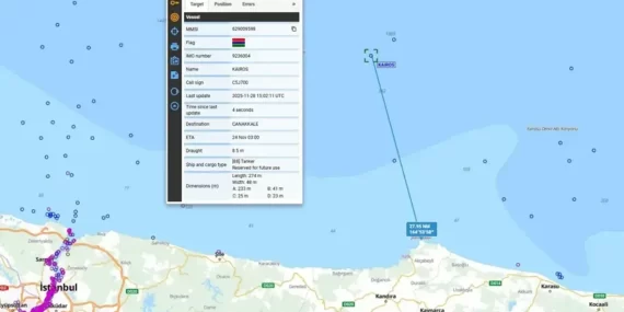 Karadeniz’de iki tankerde patlama ve yangın